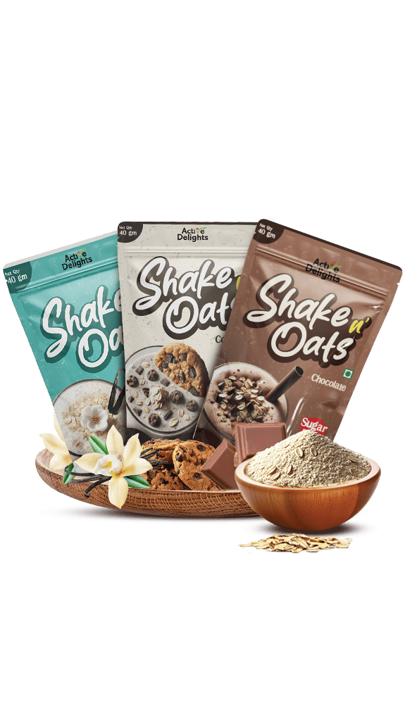 Shake n Oat, oats shake, active delights, oats , oats smoothie